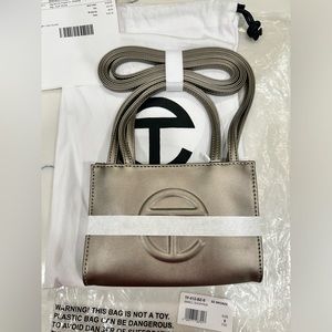 TELFAR NEW Small Shopping Bag - Bronze